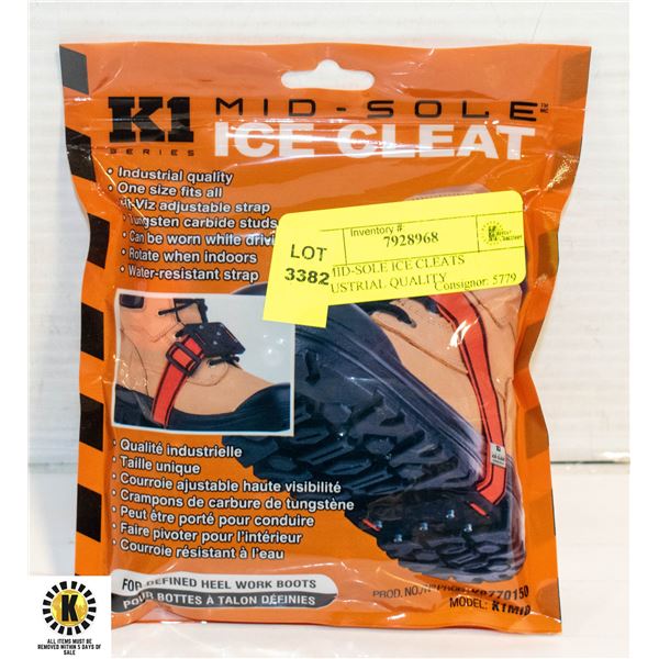 K1 MID-SOLE ICE CLEATS INDUSTRIAL QUALITY