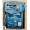 Image 1 : ADULT UNDERWEAR, ATTENDS. L & XL. UNOPENED