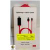 Image 1 : NEW LIGHTNING IPHONE TO HDMI ADAPTER CABLE STREAM