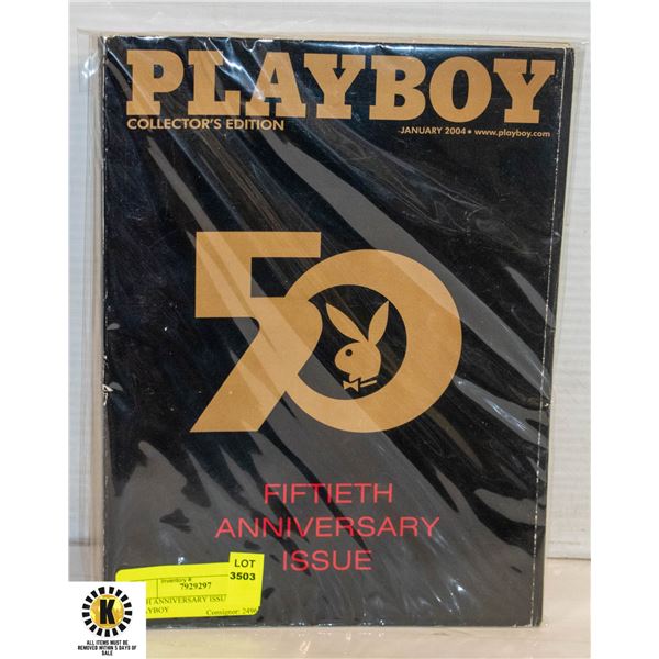 50TH ANNIVERSARY ISSUE PLAYBOY
