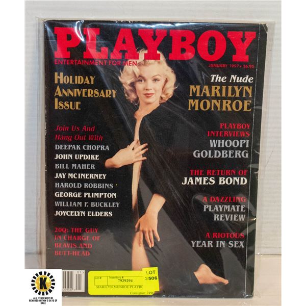 MARILYN MUNROE PLAYBOY