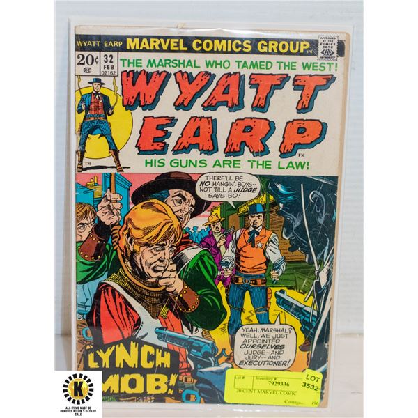 20 CENT MARVEL COMIC
