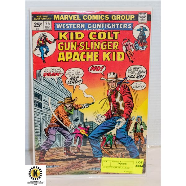25 CENT MARVEL COMIC