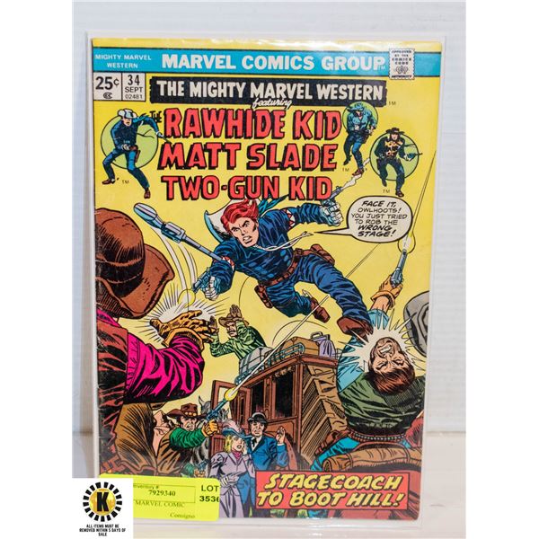 25 CENT MARVEL COMIC