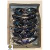 Image 1 : 6 PAIRS OF NAVY DESIGNER SPORT SUNGLASSES