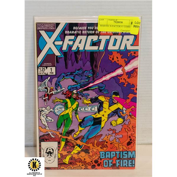 MARVEL X-FACTOR #1 COMIC