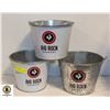 Image 1 : 3PCS BIG ROCK BREWING ICE BUCKET
