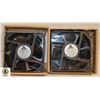 Image 1 : 2 PACKS 12V COOLING FAN FOR COMPUTER NEW