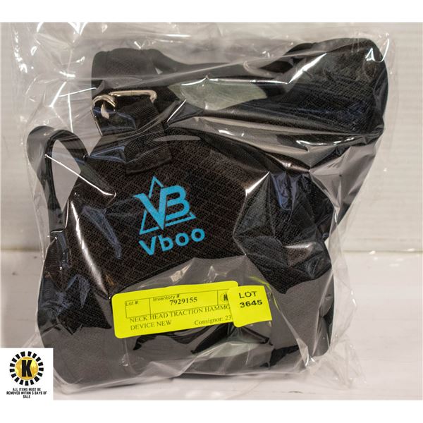 NECK HEAD TRACTION HAMMOCK DEVICE NEW