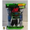 Image 1 : NEW 3 PACK OF NEW BALANCE LARGE MENS BOXER BRIEFS