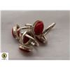 Image 1 : 5 GEMSTONE CORAL 925 SILVER PLATED RINGSÿ