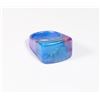 Image 1 : NEW CHUNKY GEOMETRIC RESIN SIZE 8 1/2 RING