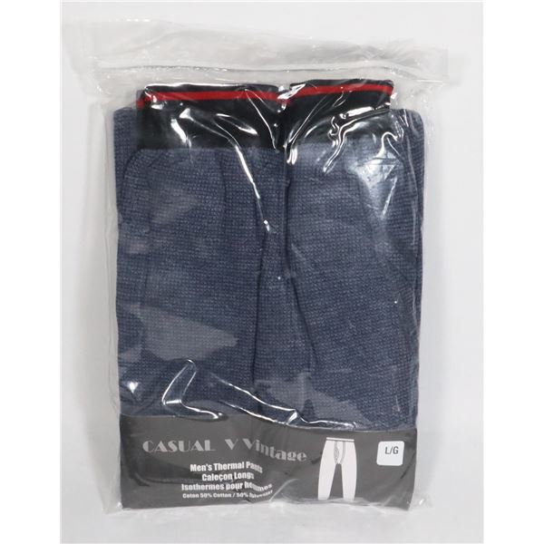 NEW MEN'S LARGE THERMAL LONG JOHNS