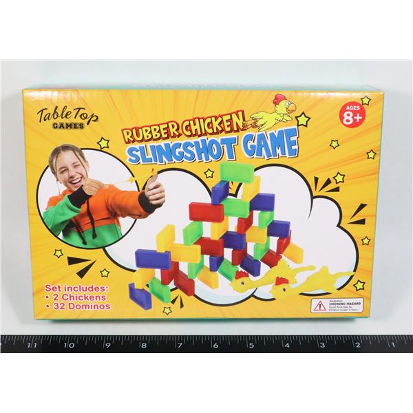 NEW RUBBER CHICKEN SLINGSHOT GAME