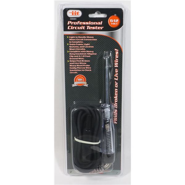 NEW 6-12V PROFESSIONAL CIRCUIT TESTER