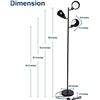 Image 2 : NEW REPACK ENCOMLI MODERN FLOOR LAMP WITH 3 LIGHTS