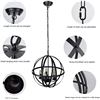 Image 3 : REPACKED DLLT METAL SPHERE DROP DOWN CEILING LIGHT