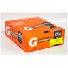 CASE OF GATORADE CHOCOLATE CARAMEL FLAVOURED WHEY