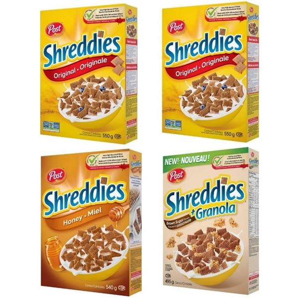 CASE WITH 4 POST SHREDDIES VARIETY PACK