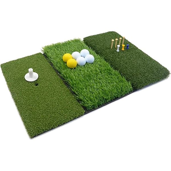 NEW PRACTICE GOLF HITTING MAT - 3 DIFFERENT TYPES