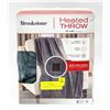 Image 1 : BROOKSTONE HEATED THROW 50 IN X 60 IN