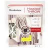 Image 1 : BROOKSTONE HEATED THROW 50 IN X 60 IN