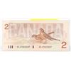 Image 2 : RADAR NOTE UNCIRCULATED 1986 CANADA $2