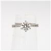 Image 1 : NEW 1 CARAT CERTIFIED ROUND BRILLIANT MOISSANITE