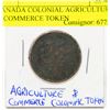 Image 1 : CANADA COLONIAL AGRICULTURE & COMMERCE TOKEN