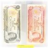 Image 1 : CANADA $2 1974 & $1 1973 BILLS