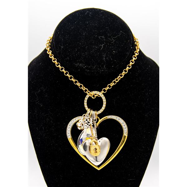 VINTAGE BUTLER HEART NECKLACE