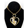 VINTAGE BUTLER HEART NECKLACE