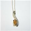 Image 1 : BZ1386-159 10K OPAL 18" DIAMOND NECKLACE