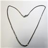 Image 1 : BZ1386-191 SILVER 20" RHODIUM PLATED NECKLACE