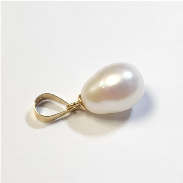 BZ1386-195 14K FRESH WATER PEARL PENDANT