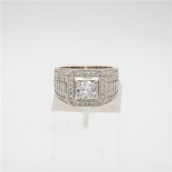 NEW MENS .925 STAMPED SZ 9.5 RING