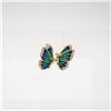 Image 1 : NEW GOLD PLATED BUTTERFLY THEMED EARRINGS