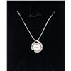 Image 1 : 925 SILVER FRESHWATER PEARL HEART NECKLACE
