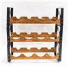 Image 1 : NEWLY ASSEMBLED 3 TIER WINE BOTTLE HOLDER