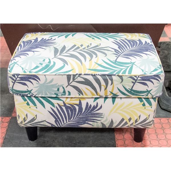 SMALL OTTOMAN 23" X 15" X 15"