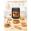 Image 2 : NEW INNSKY 10.6QT AIR FRYER OVEN WITH ROTISSERIE