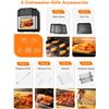 Image 3 : NEW INNSKY 10.6QT AIR FRYER OVEN WITH ROTISSERIE