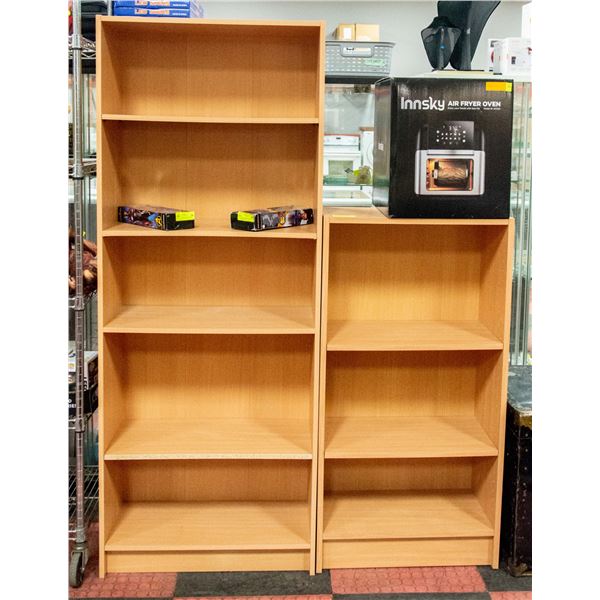 IKEA BOOKSHELVES- LOT OF 2