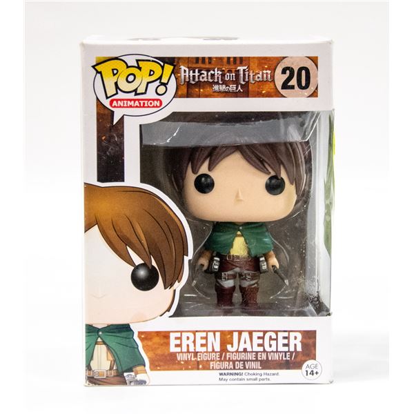 ATTACK ON TITAN EREN JAEGER FUNKO POP