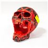 Image 1 : DECORATIVE RESIN 7.5 INCH SKULL