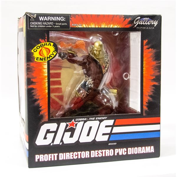 GALLERY DIORAMA G.I. JOE PROFIT DIRECTOR DESTRO