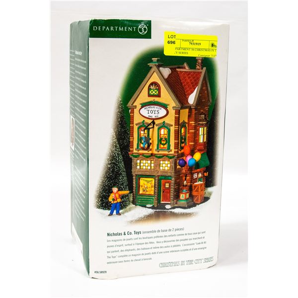 DEPARTMENT 56 CHRISTMAS IN THE CITY SERIES