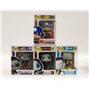 Image 1 : SET OF FOUR MARVEL FUNKO POPS