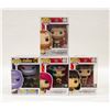 Image 1 : SET OF FOUR W.W.E. AND THANOS FUNKO POPS