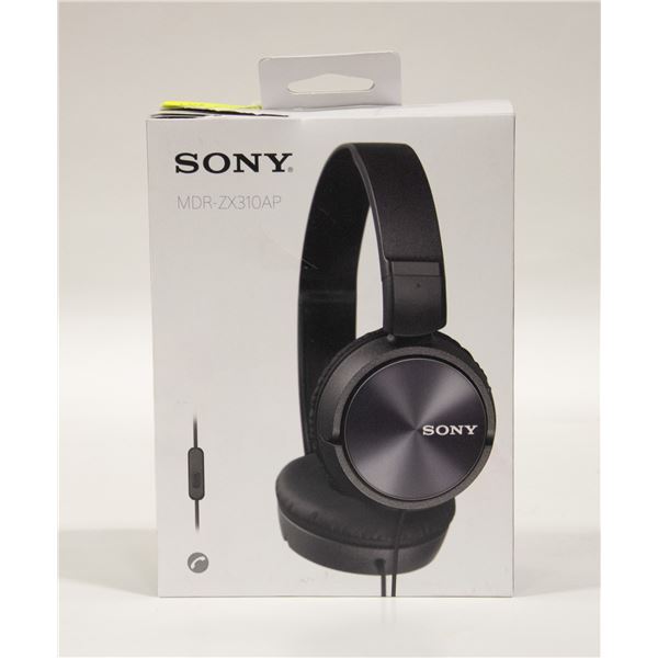 NEW REPACKED SONY ON EAR HEADPHONES WITH